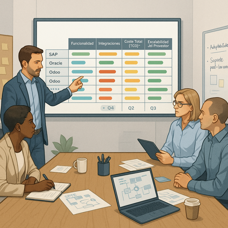5 criterios para elegir el ERP