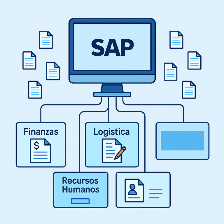 Cómo anexar documentos en SAP