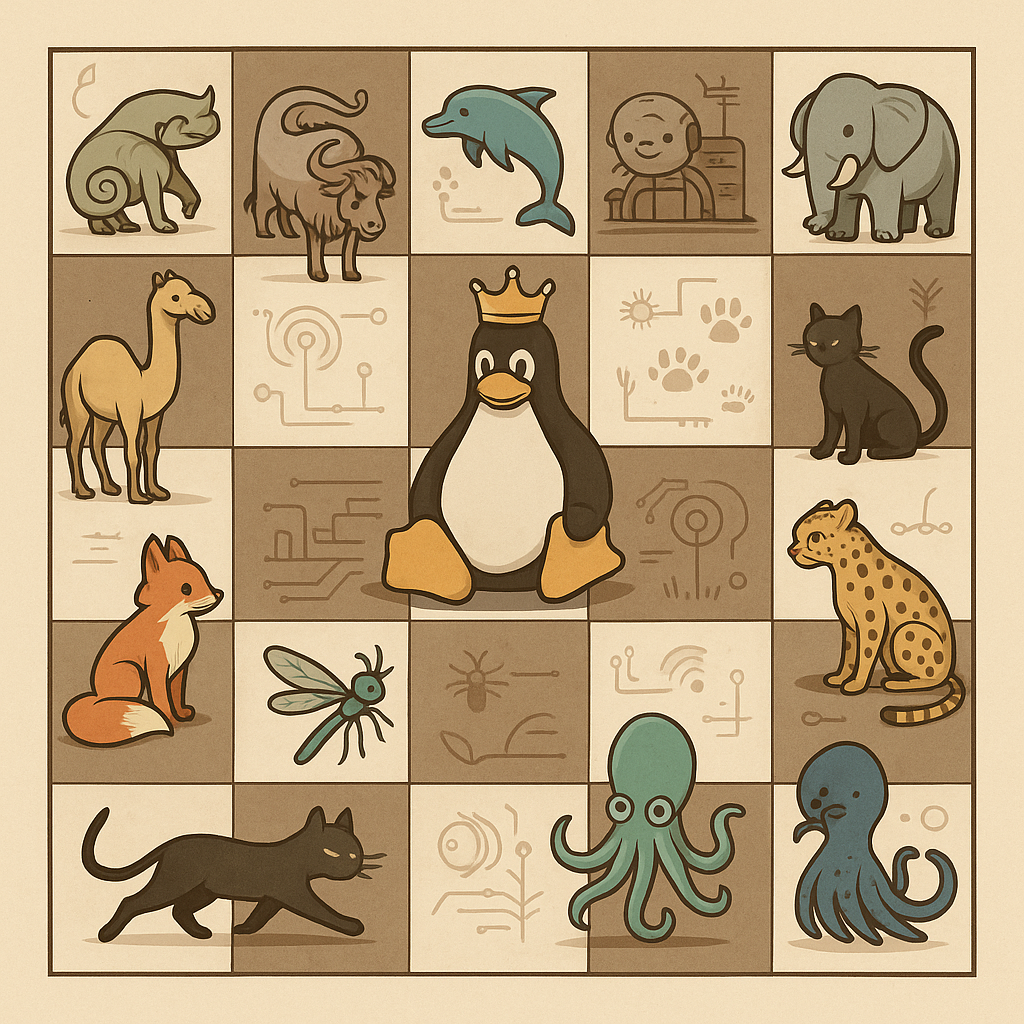 Fauna del software libre