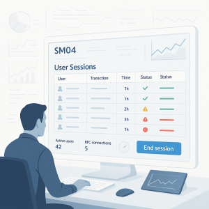 SM04, cerrar sesiones SAP