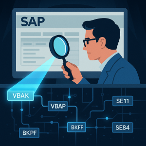 Transacciones SAP para encontrar tablas