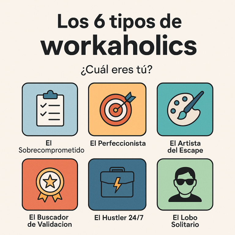 Los seis perfiles más comunes del workaholic